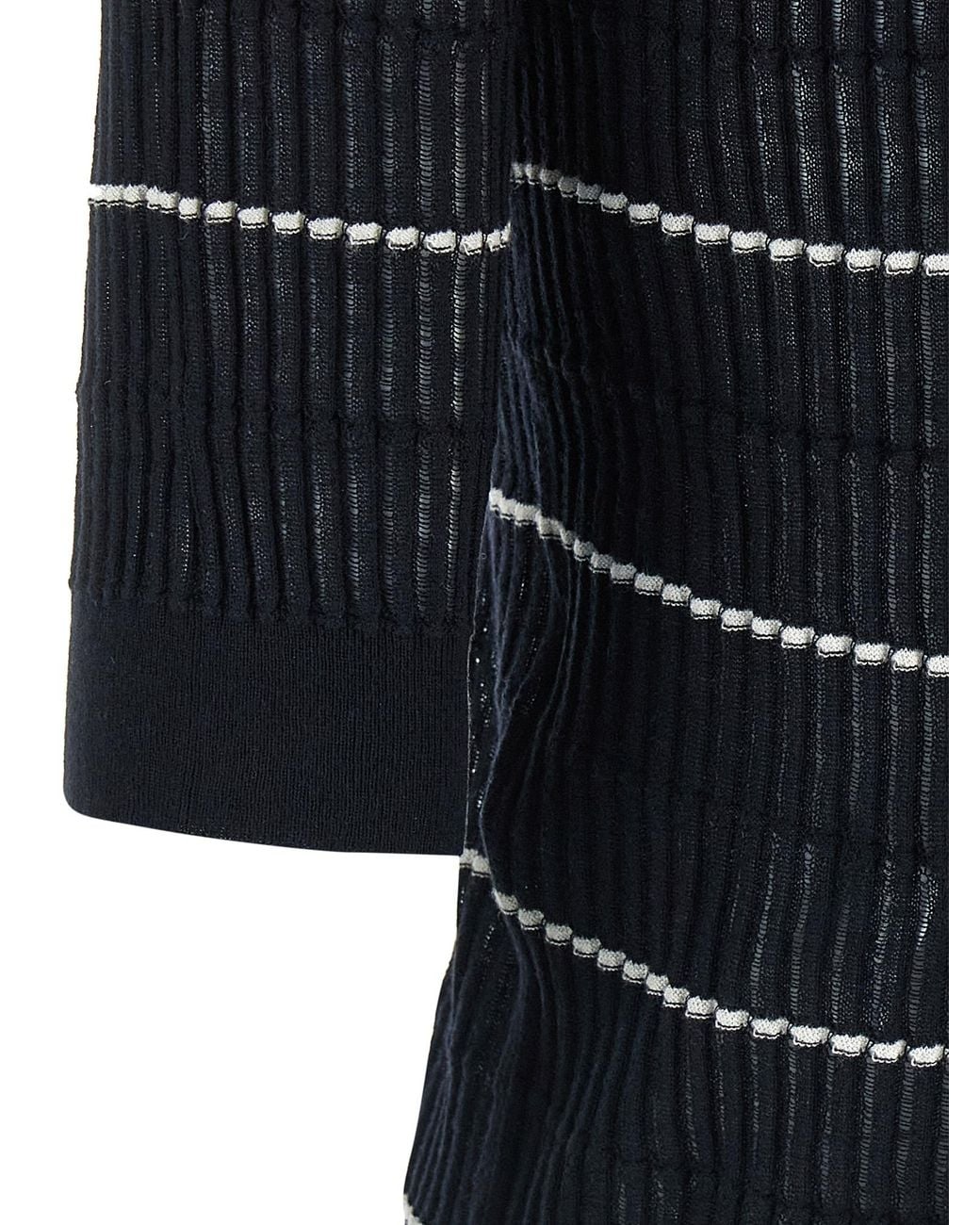 Max Mara Black 'Mstgallo' Polo Shirt