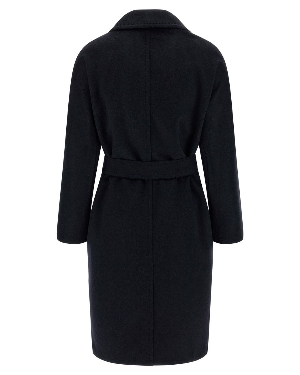 Max Mara Black Panteon Coat Coats, Trench
