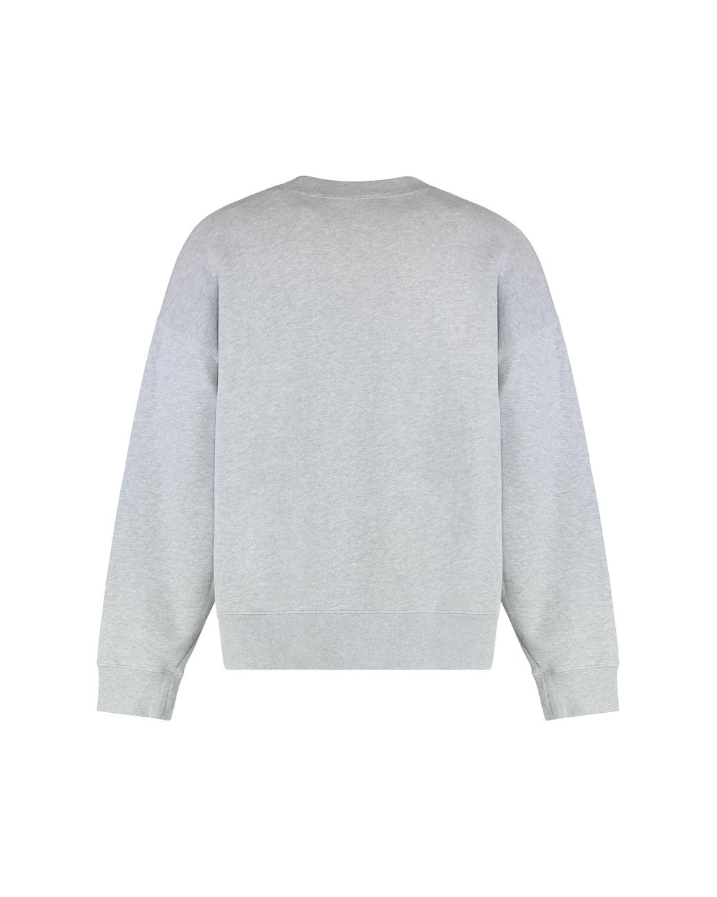 Palm Angels Gray Cotton Sweatshirt With Logo Sweatshirts for men