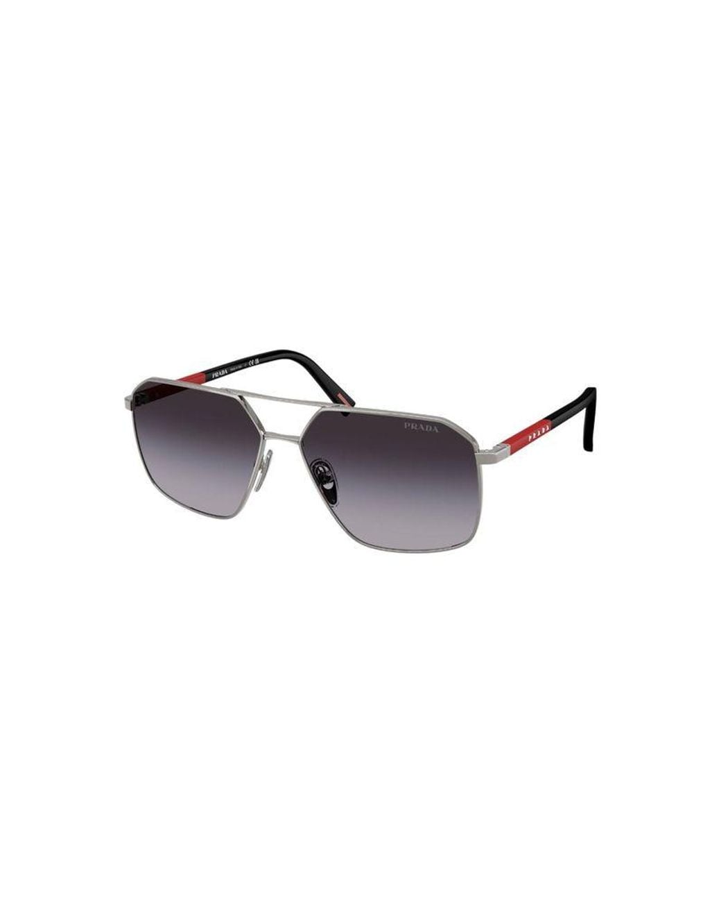 Prada Gray Sunglasses Eyewear for men