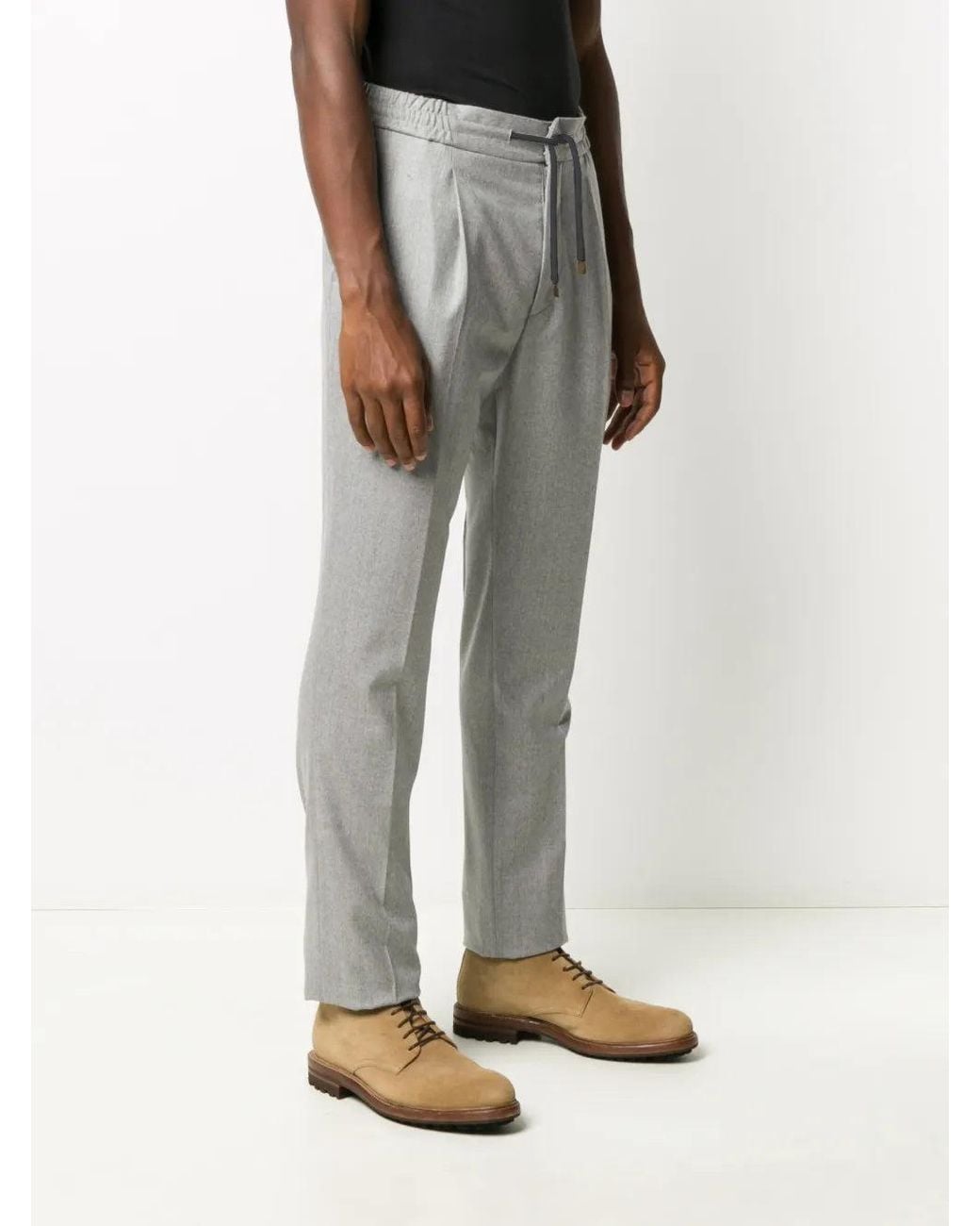 Brunello Cucinelli Gray Pants Me226E1740_C272 for men