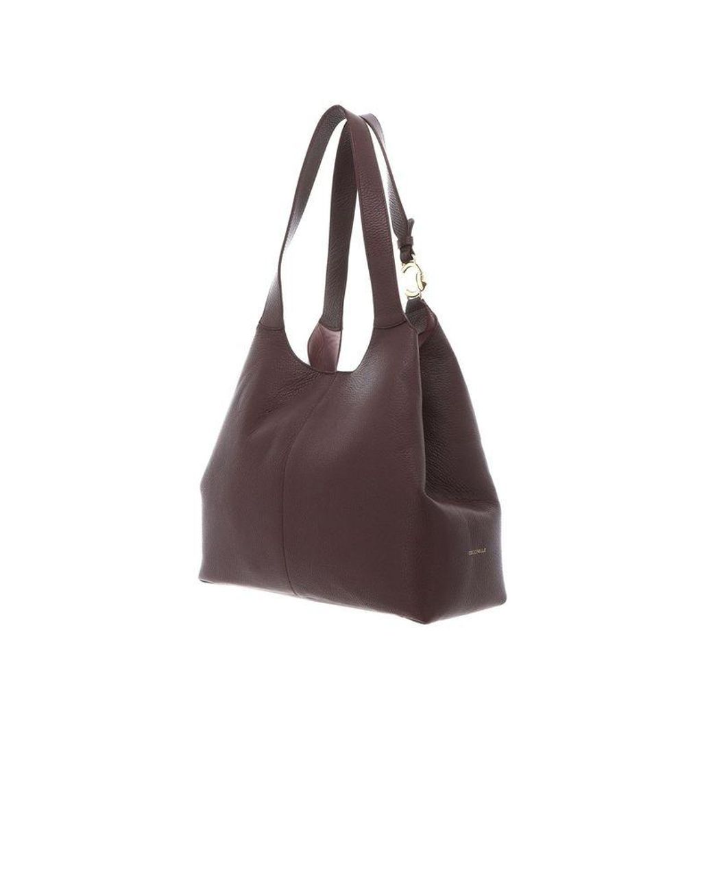 Coccinelle Brown Shopping Bag Bovine Leather Shopper-Bags