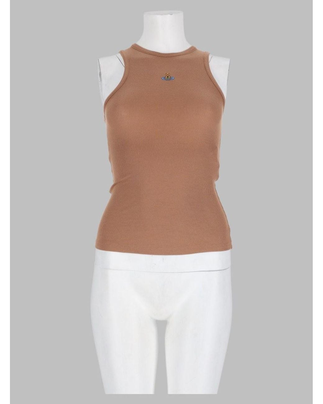 Vivienne Westwood White Tank Top Viscose