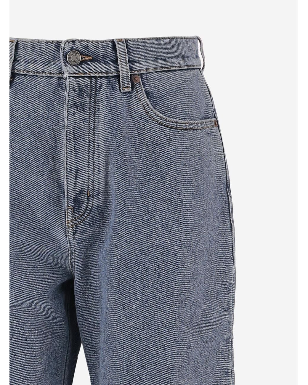 Chloé Blue Cotton Jeans