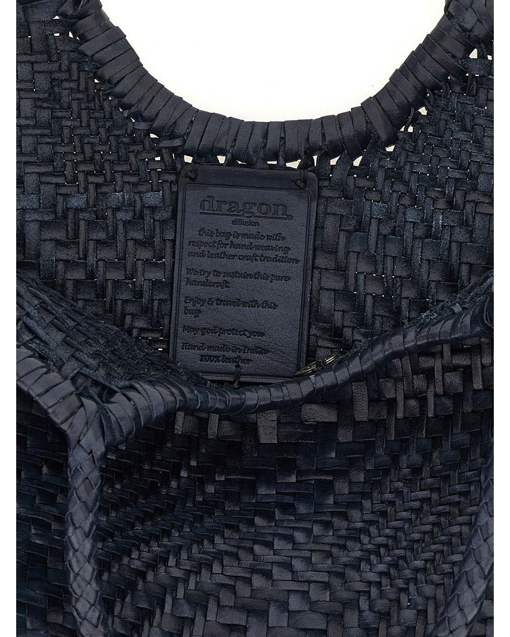 Dragon Diffusion Blue Nantucket Tote Bag