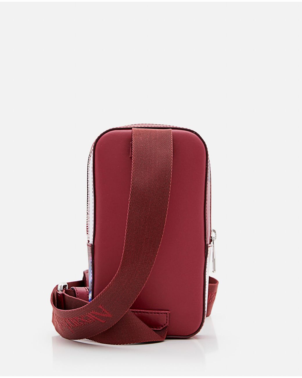 Alexander McQueen Red Leather Iphone Case for men