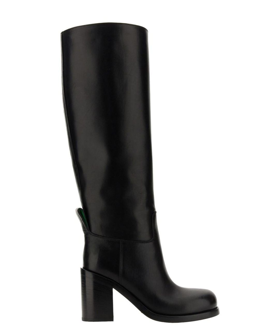 Bottega Veneta Black Boots Horse Leather