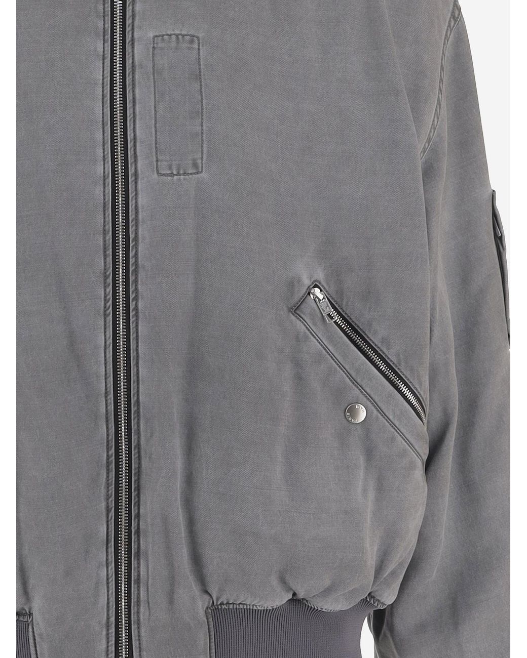 Wooyoungmi Black Reversible Cupro And Nylon Jacket Polyester/Cupro for men