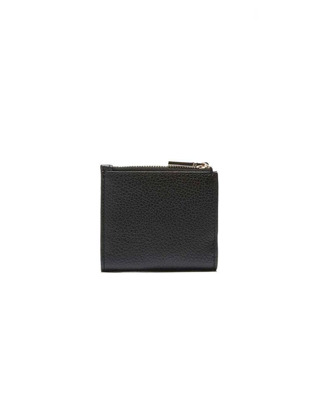 Coccinelle Black Coccinelle Grained Leather Wallet
