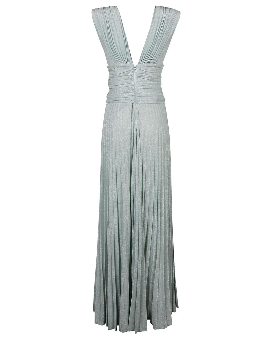 Elisabetta Franchi◆Red Carpet Maxi プリーツロングドレス elisabetta-franchi-Acqua-Red-
