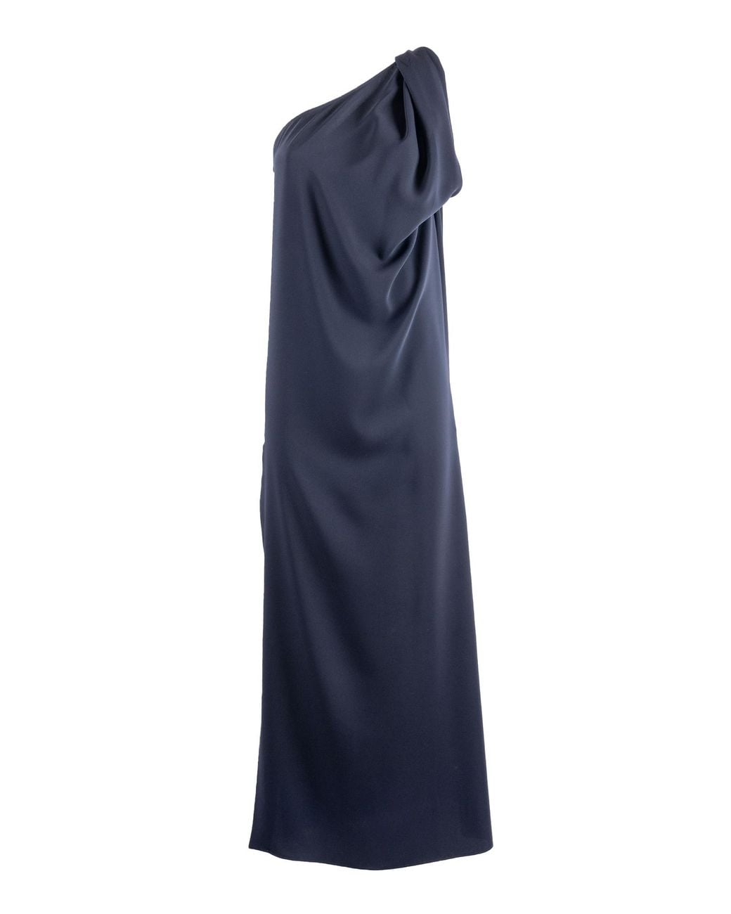 P.A.R.O.S.H. Blue Dress Polyester Long