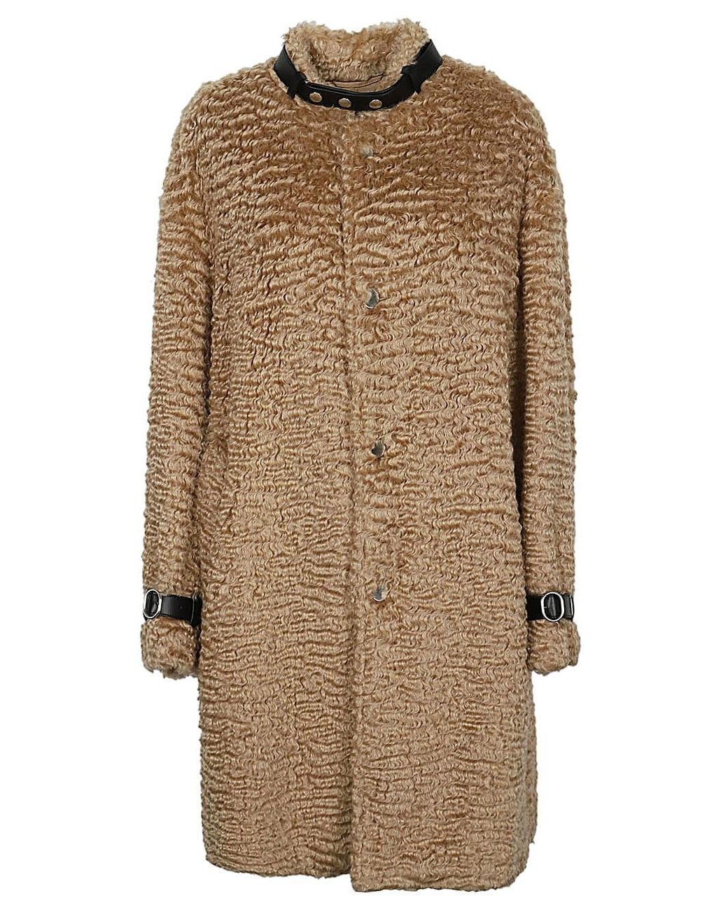 Jil Sander Natural Wool Coat