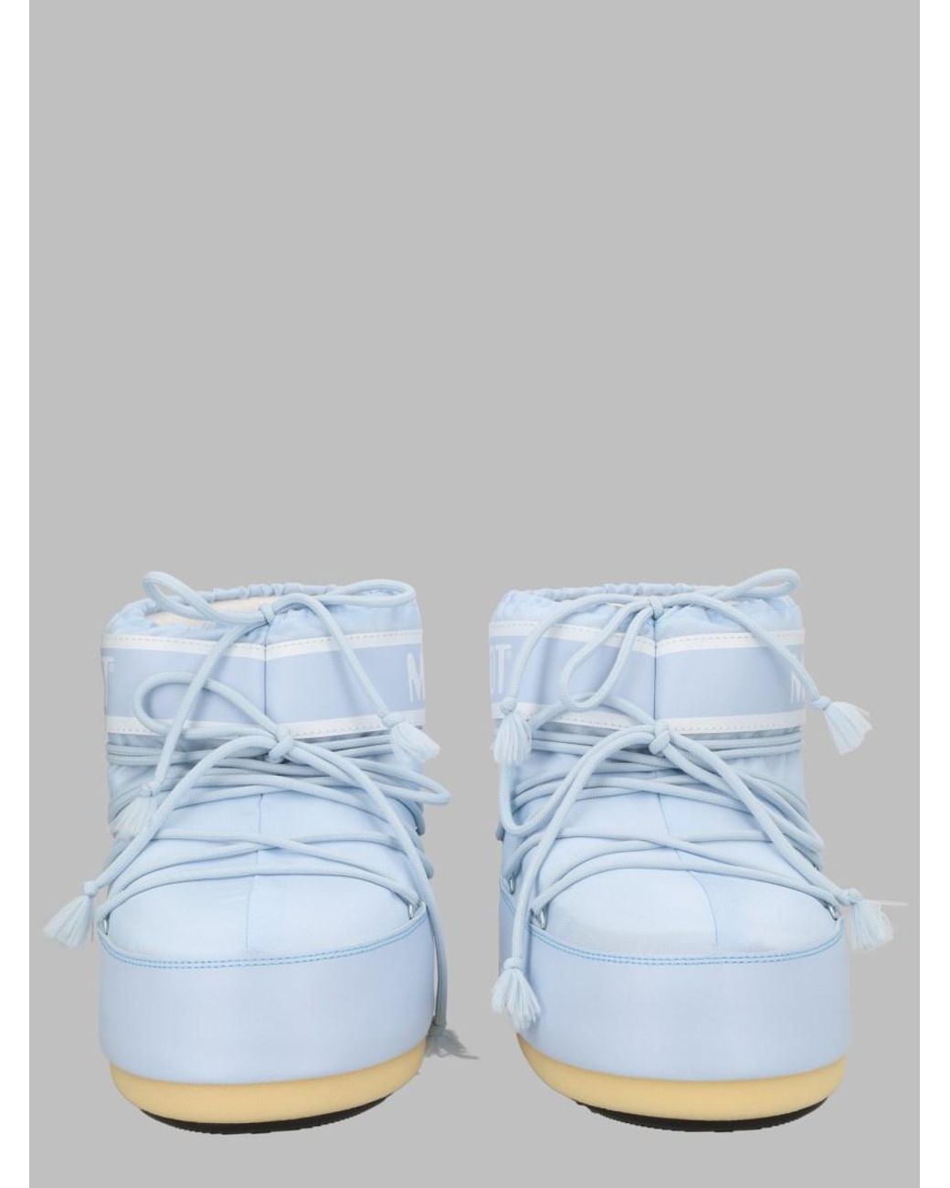 Moon Boot Blue Ankle Boots Icon Low Polyamide
