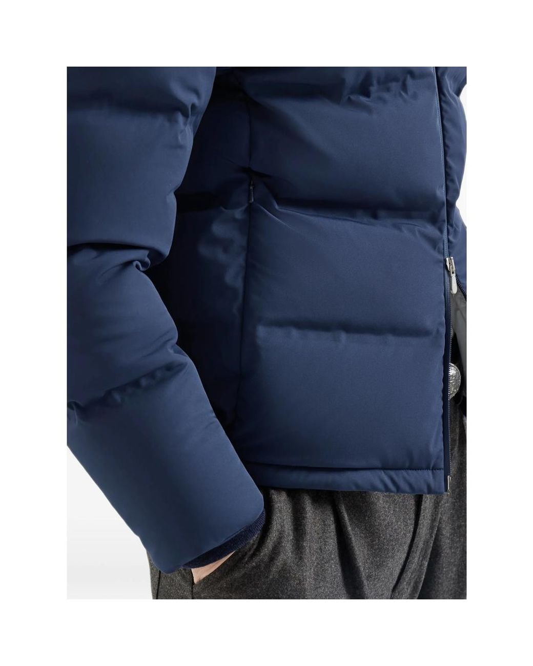 Brunello Cucinelli Blue Jackets for men