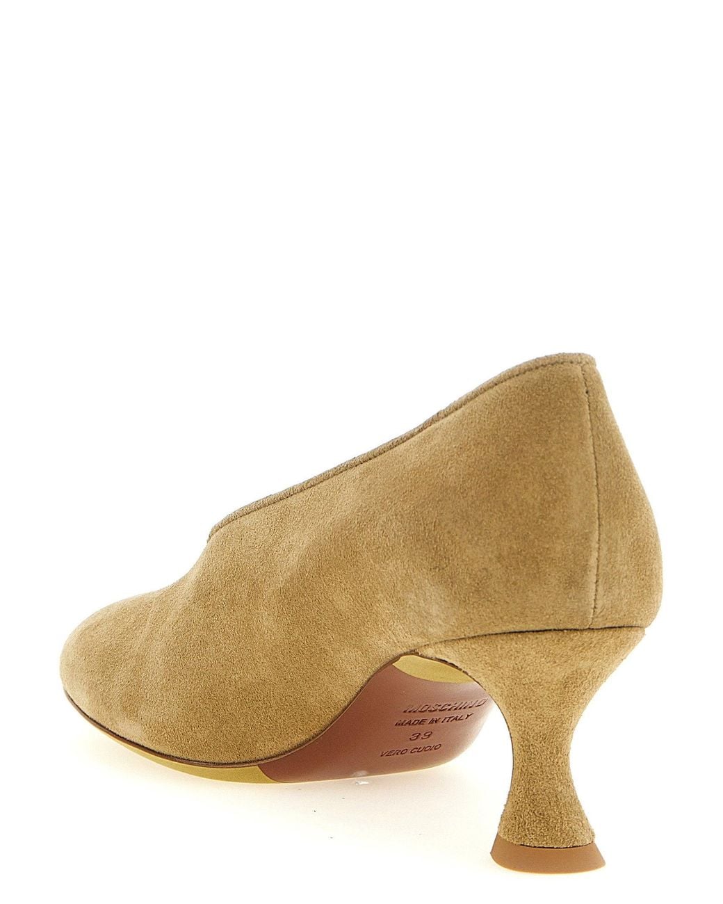 Moschino Natural Duck Pumps