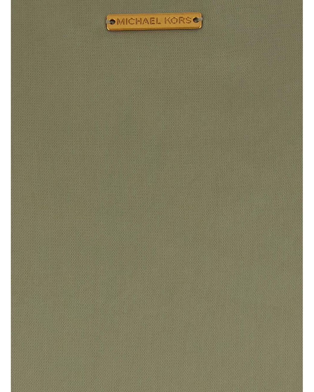 MICHAEL Michael Kors Green Sleeveless Top Polyester Tops