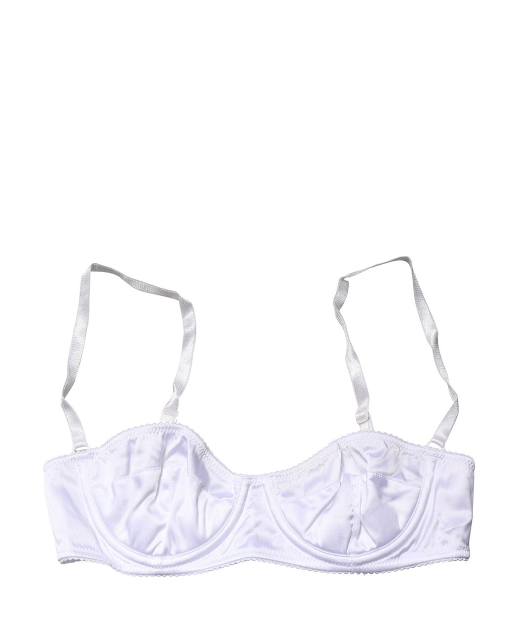 Dolce & Gabbana Blue Dolce & Gabbana Semi-Pad Underwire Balconette Bra