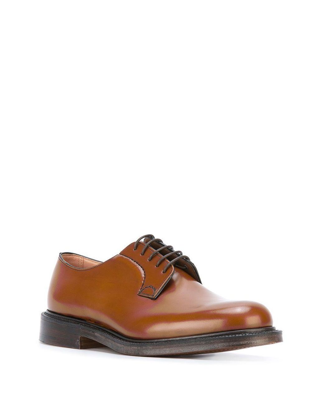 Church's Brown Lace-Up Shoes Shannon Calf Leather Accessories for men