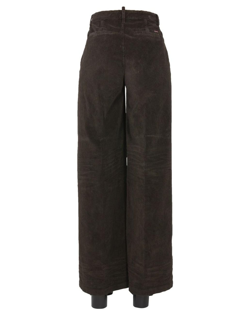 DSquared² Red Wide Leg Pants