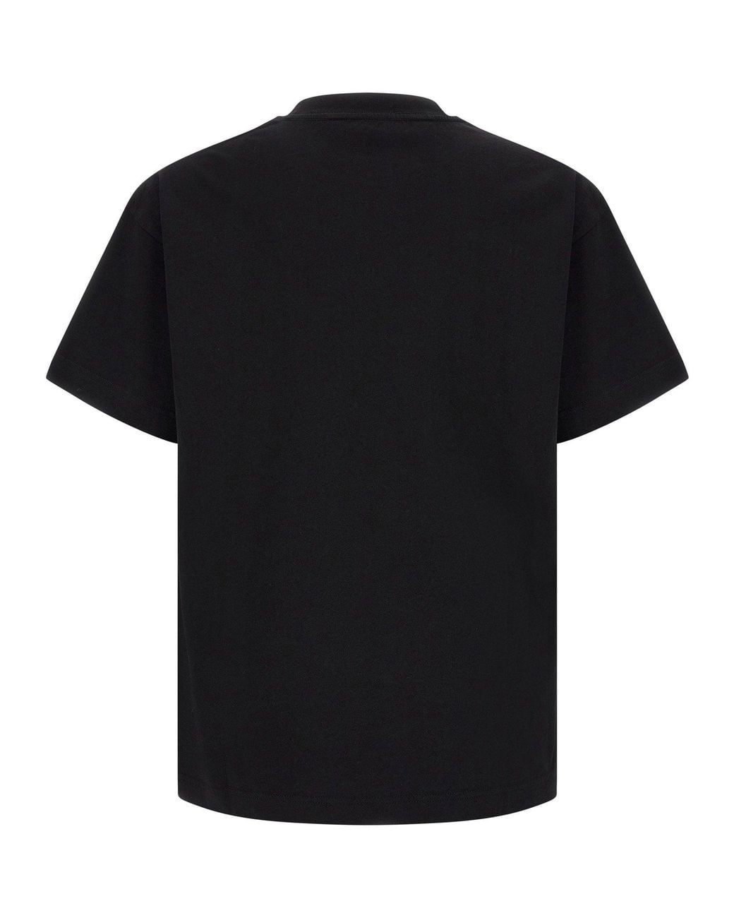 Palm Angels Black Logo-Patch T-Shirt for men