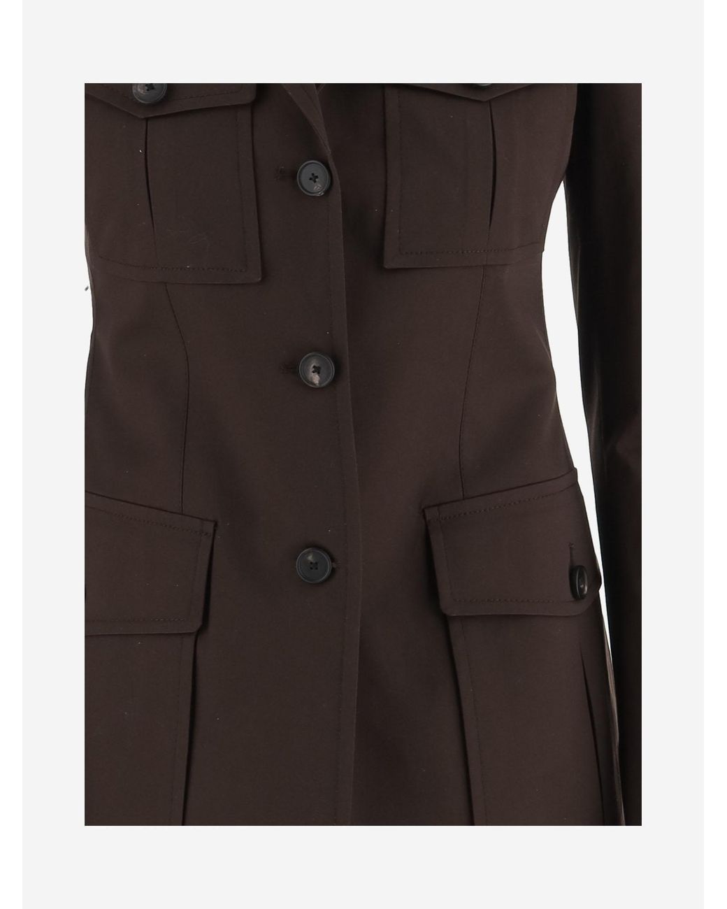 Tagliatore Black Jacket Stretch Cotton