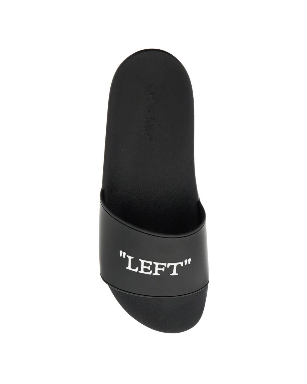 Off-White c/o Virgil Abloh Rubber Slides For Left And Right  display picture 1