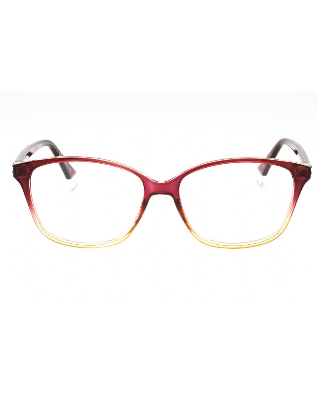 Polaroid Black Polaroid Core Pldd466 Gradient Rectangular Eyeglasses