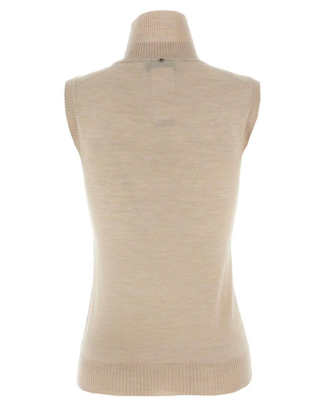 Sportmax Natural Vertigo Tank Top