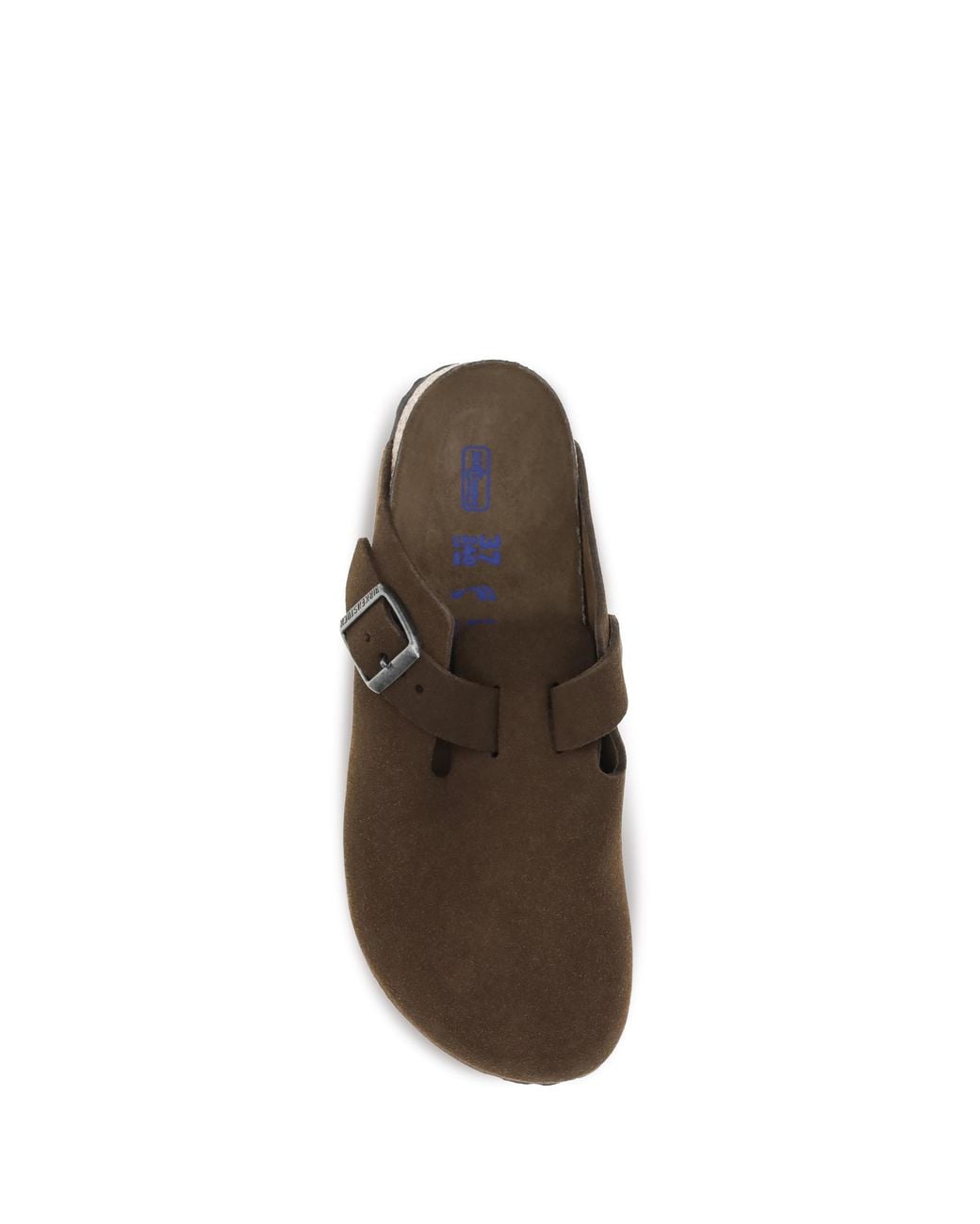 Birkenstock Brown Mules Boston Suede Upper: Suede; Sole: Rubber Sandal
