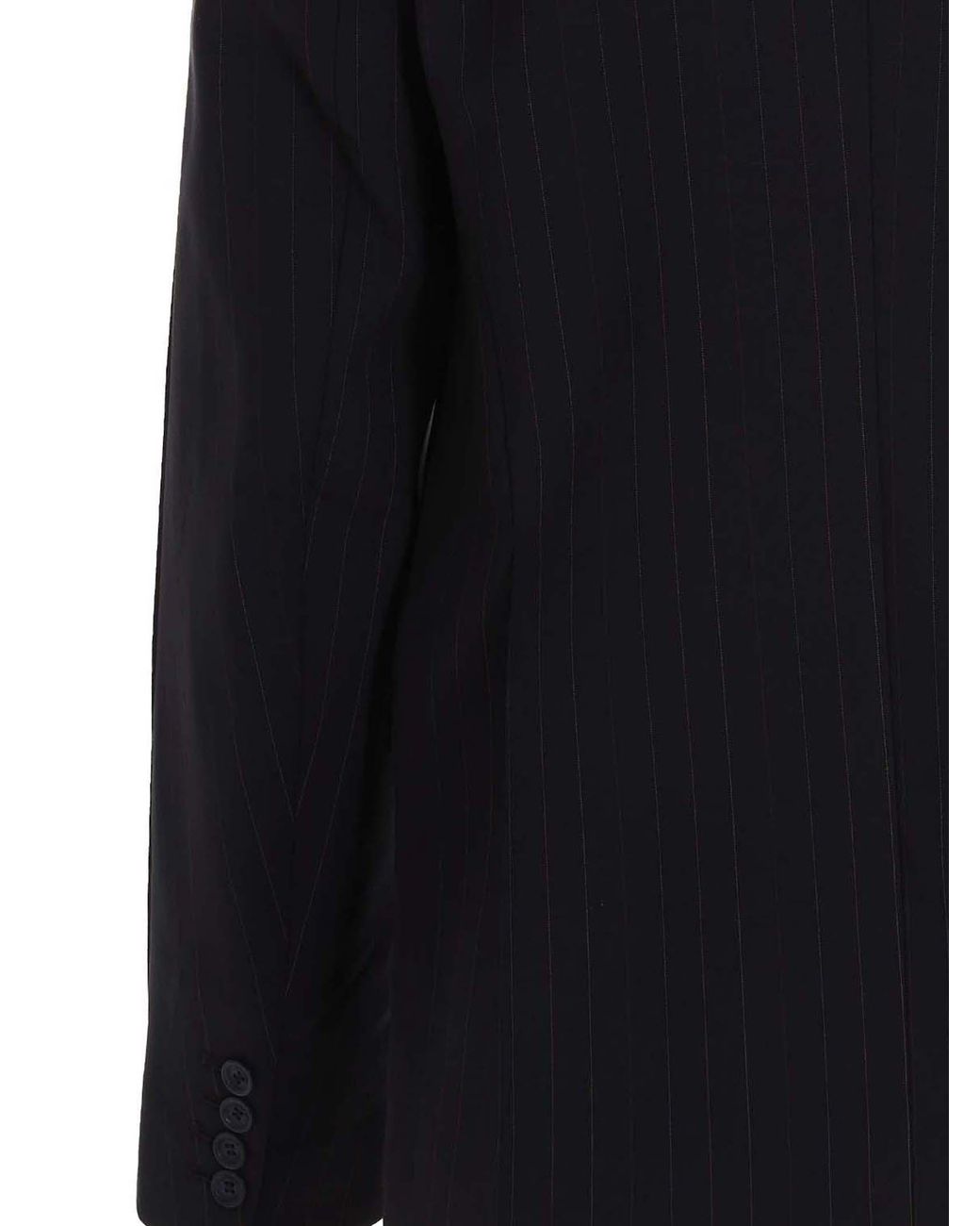 VTMNTS Blue Tailored Blazer Jacket Virgin Wool Elastane for men