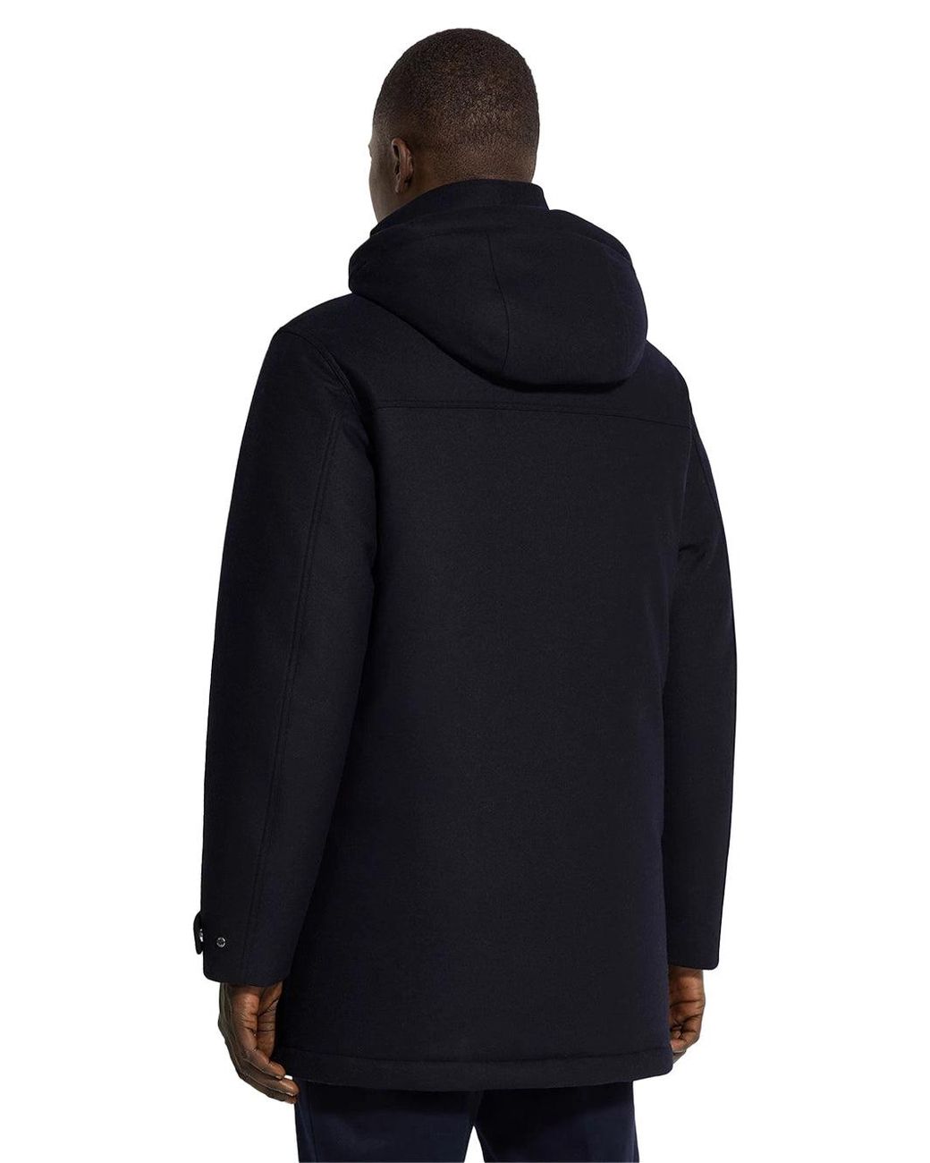 Zegna Blue Technical Parka for men