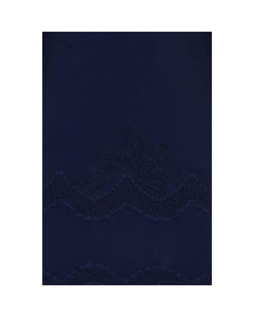 Rabanne Blue Polyamide Long Dress