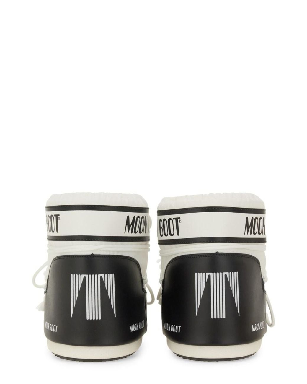 Moon Boot White Icon Low Boots Polyamide