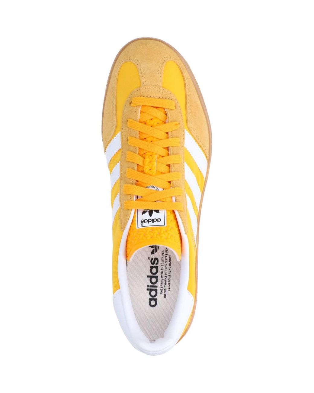 Adidas Originals Orange Gazelle Indoor Sneakers for men