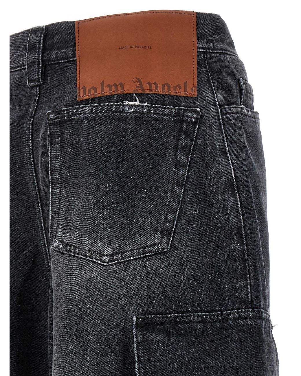 Palm Angels Blue 'Parachute' Jeans