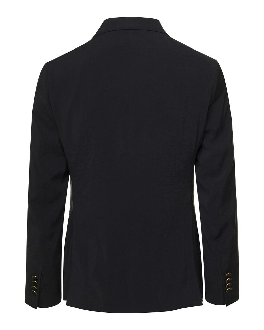 Reveres 1949 Black Single-Breasted Blazer for men