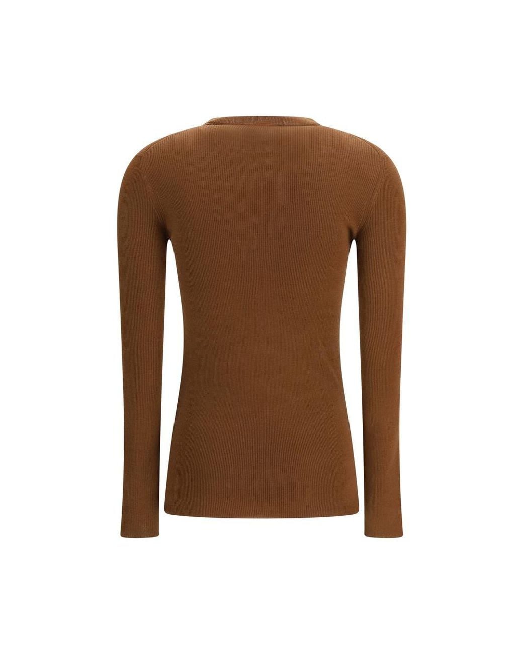 Prada Brown Wool Cardigan