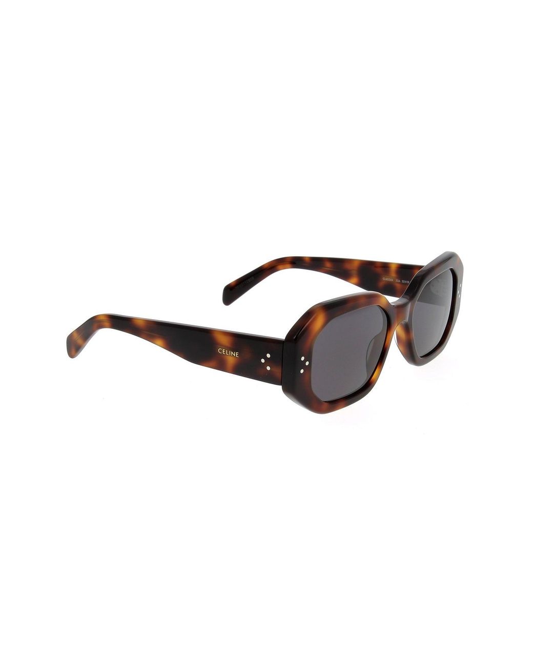 Celine Geometric Frame Sunglasses in Black Lyst UK