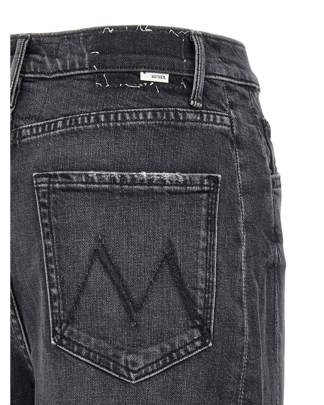 Mother Half Pipe Jeans in Gray | Lyst