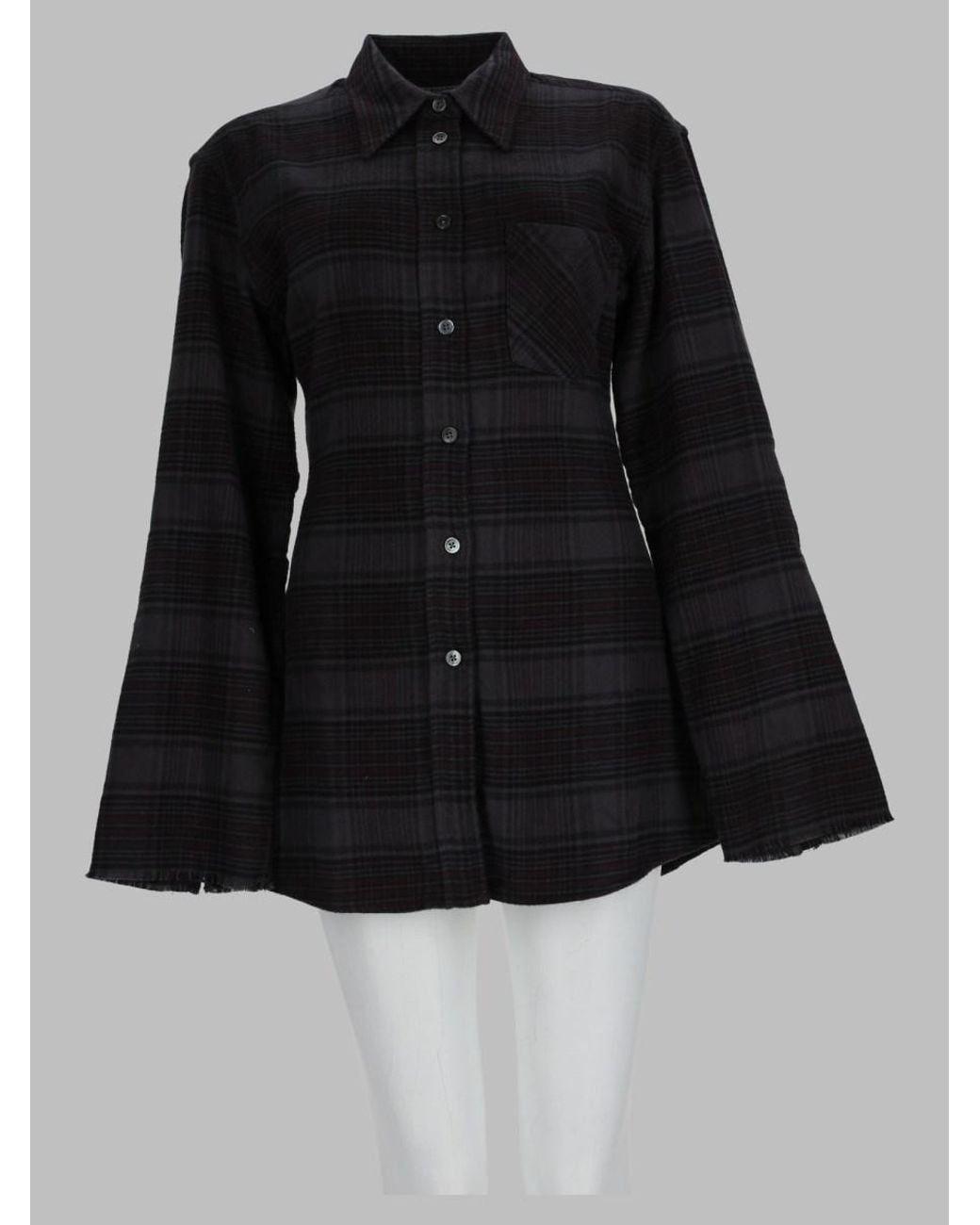 Our Legacy Black Daisy Cotton Shirt