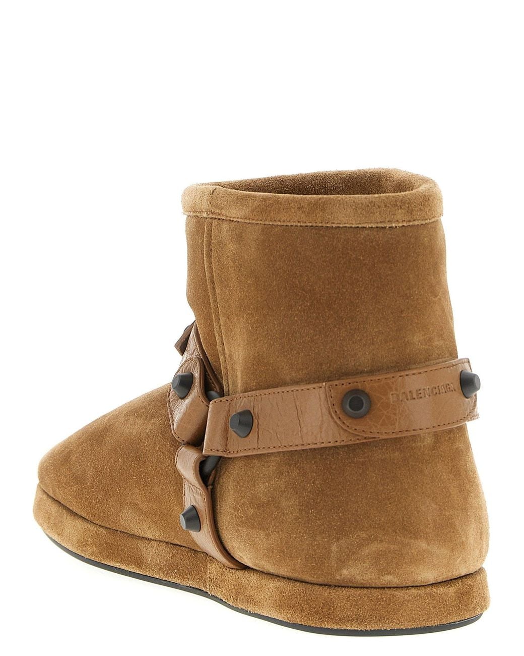 Balenciaga Brown Alaska Ankle Boot