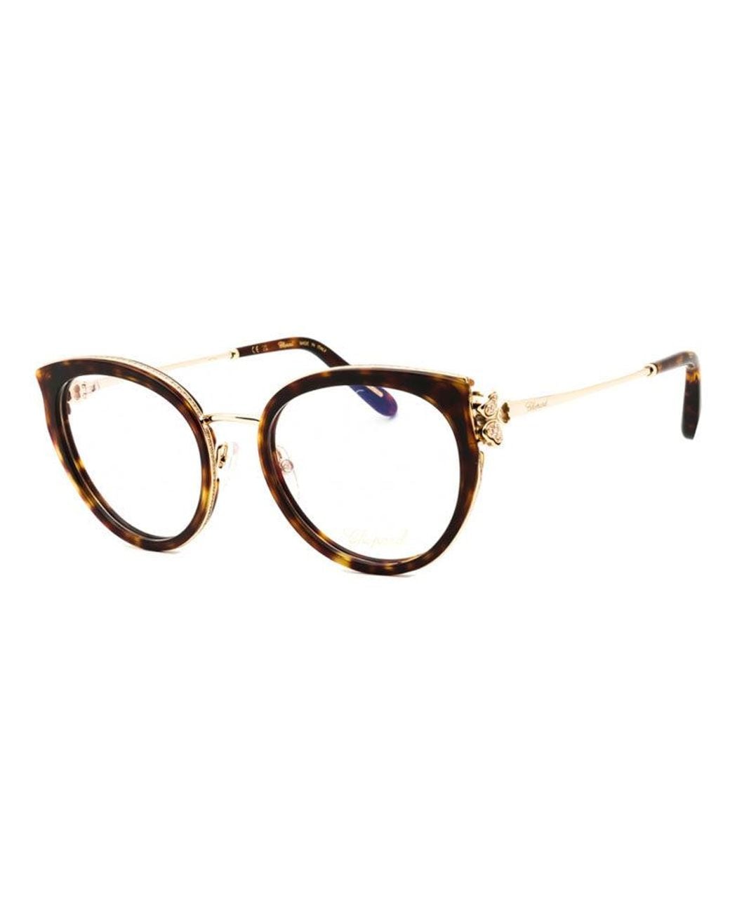 Chopard Brown Frame And Lens Eyeglasses