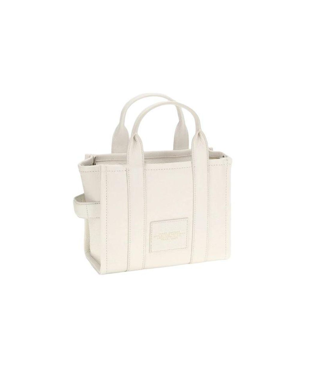 Marc Jacobs White Tote Bag Cow Leather Tote-Bags