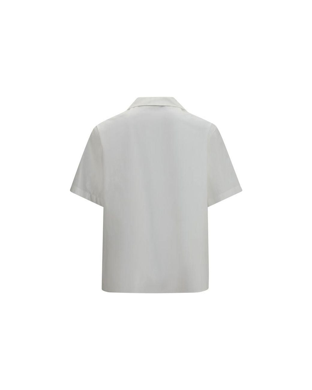 Valentino Garavani Gray Cotton Shortsleeve Shirt for men