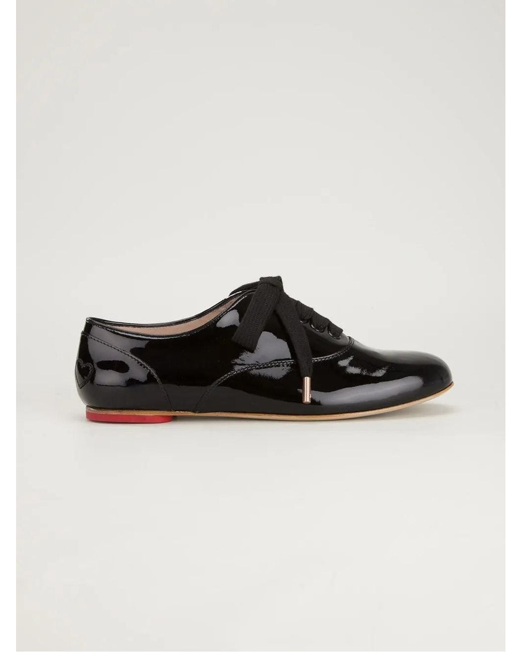 Hogan Black Patent-Leather Oxford Shoes Gyw2150M102Ow0B999