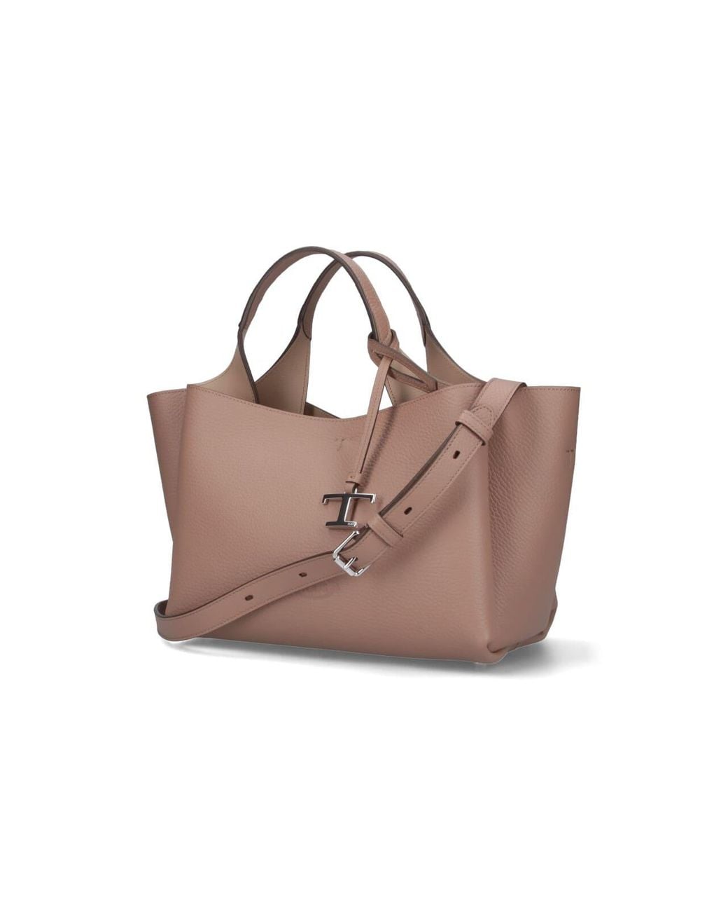 Tod's Pink T-Timeless Mini Tote Bag