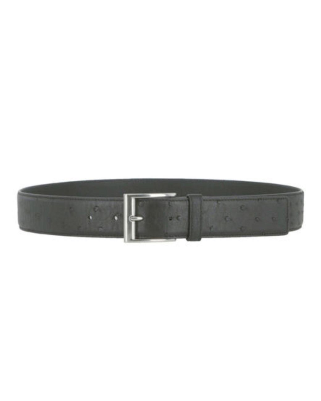 Bottega Veneta Black Leather Belt for men
