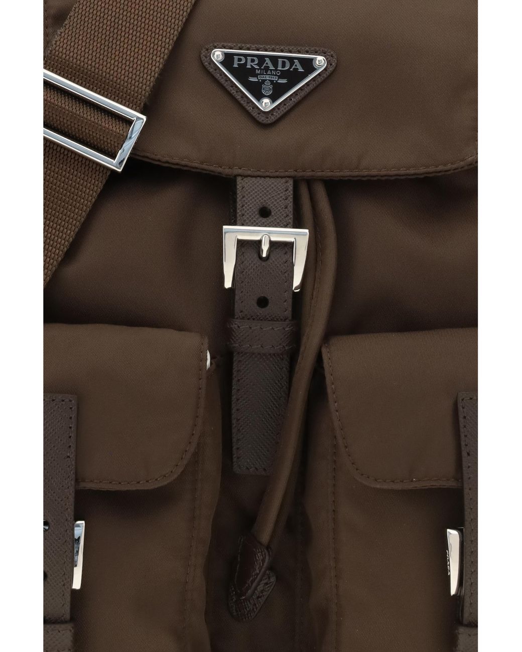 Prada Brown Re-Nylon Backpack
