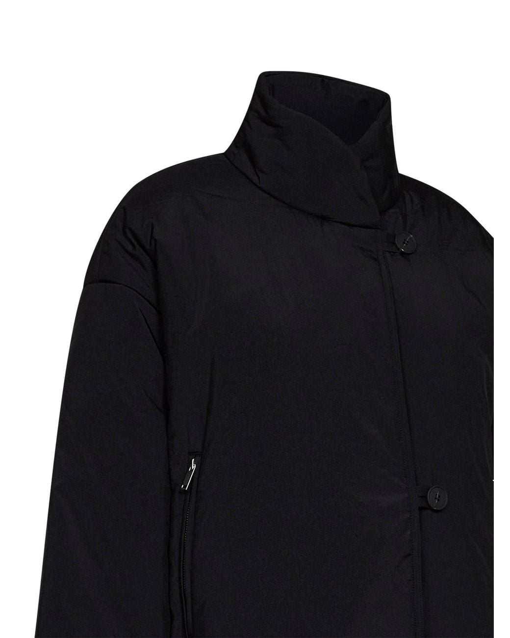 Studio Nicholson Black Nylon Vaner Padded Jacket