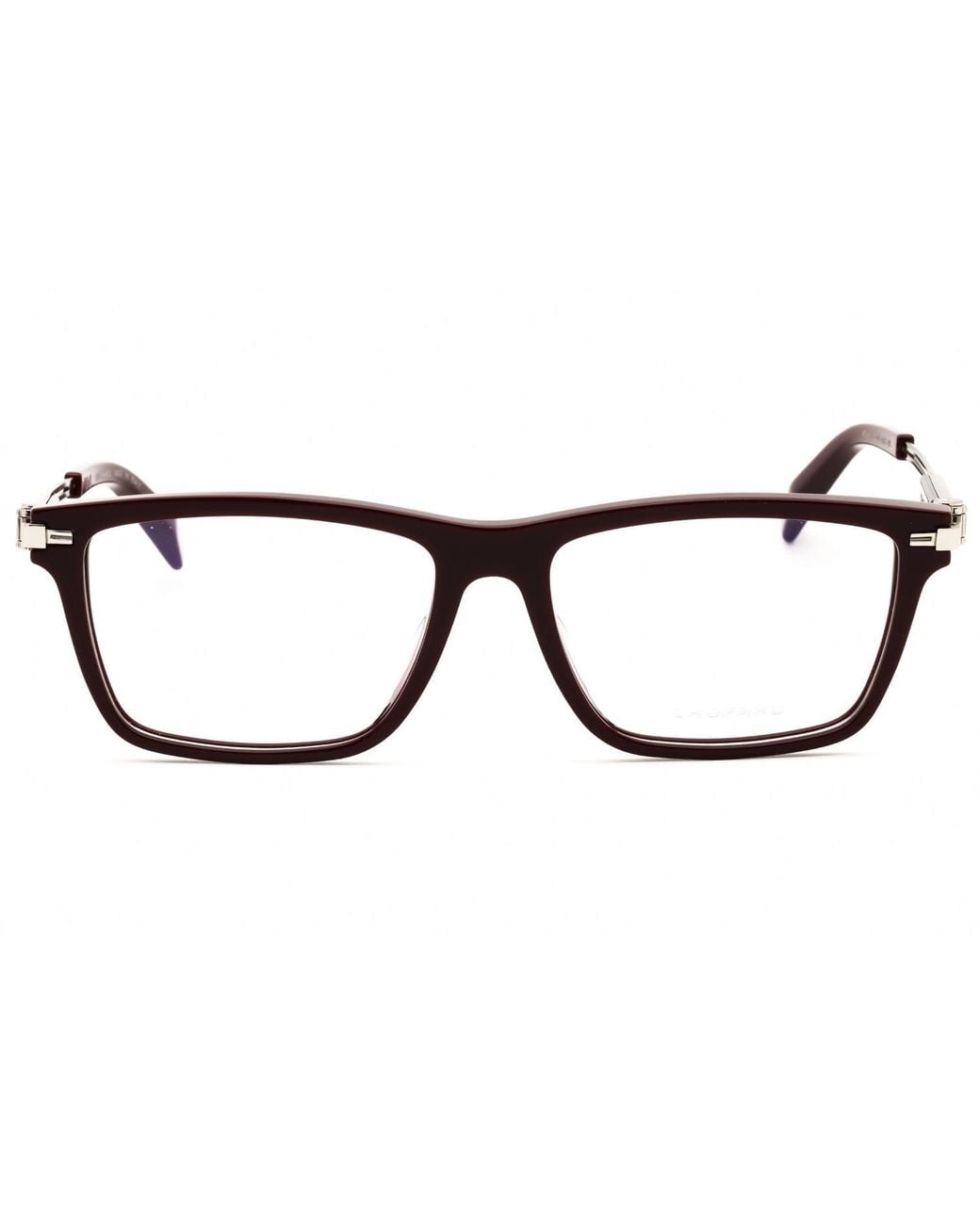 Chopard Black Chopard Vch357 Rectangular Acetate Eyeglasses